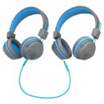 Słuchawki dziecięce Bluetooth JLab JBuddies Studio Niebiesko-szare