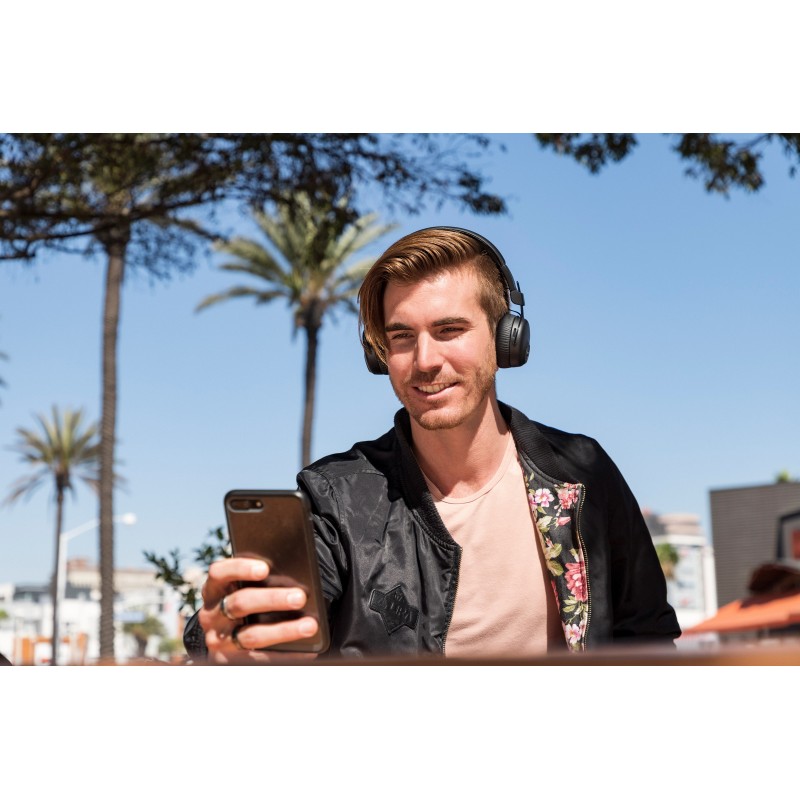 Słuchawki Bluetooth JLab Audio Headset Studio ANC Wireless Czarne