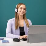 Słuchawki Bluetooth Jlab Audio Headset Go Work Pop Liliowe
