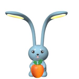Lampka biurkowa LED ML4910 Charlie z lampką nocną Niebieska