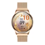 Zestaw Time&Aroma - Smartwatch Ecowatch3 Złoty + świeca Sunnysmell