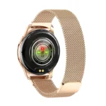 Zestaw Time&Aroma - Smartwatch Ecowatch3 Złoty + świeca Sunnysmell