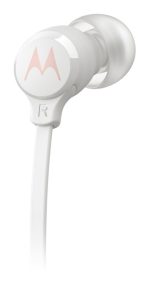 Słuchawki douszne z mikrofonem Motorola EARBUDS 3C-S Białe USB-C