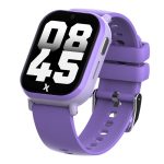 Zestaw Smartwatch Kiddo 2 FW49 Fioletowy + pasek płatniczy Maxcom Pay