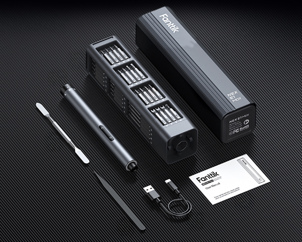 Zawartość opakowania Fanttik E1 MAX