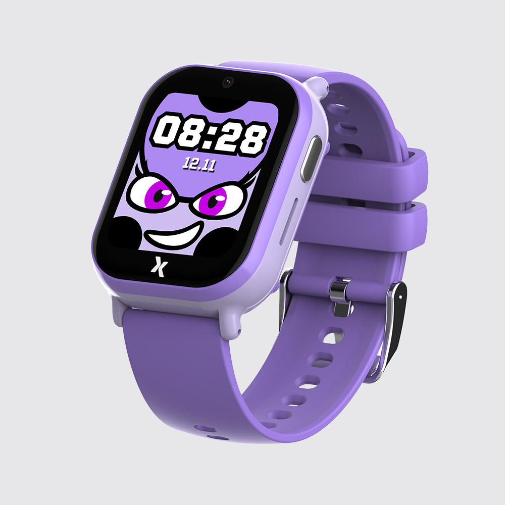 Fioletowy smartwatch FW49 Kiddo 2