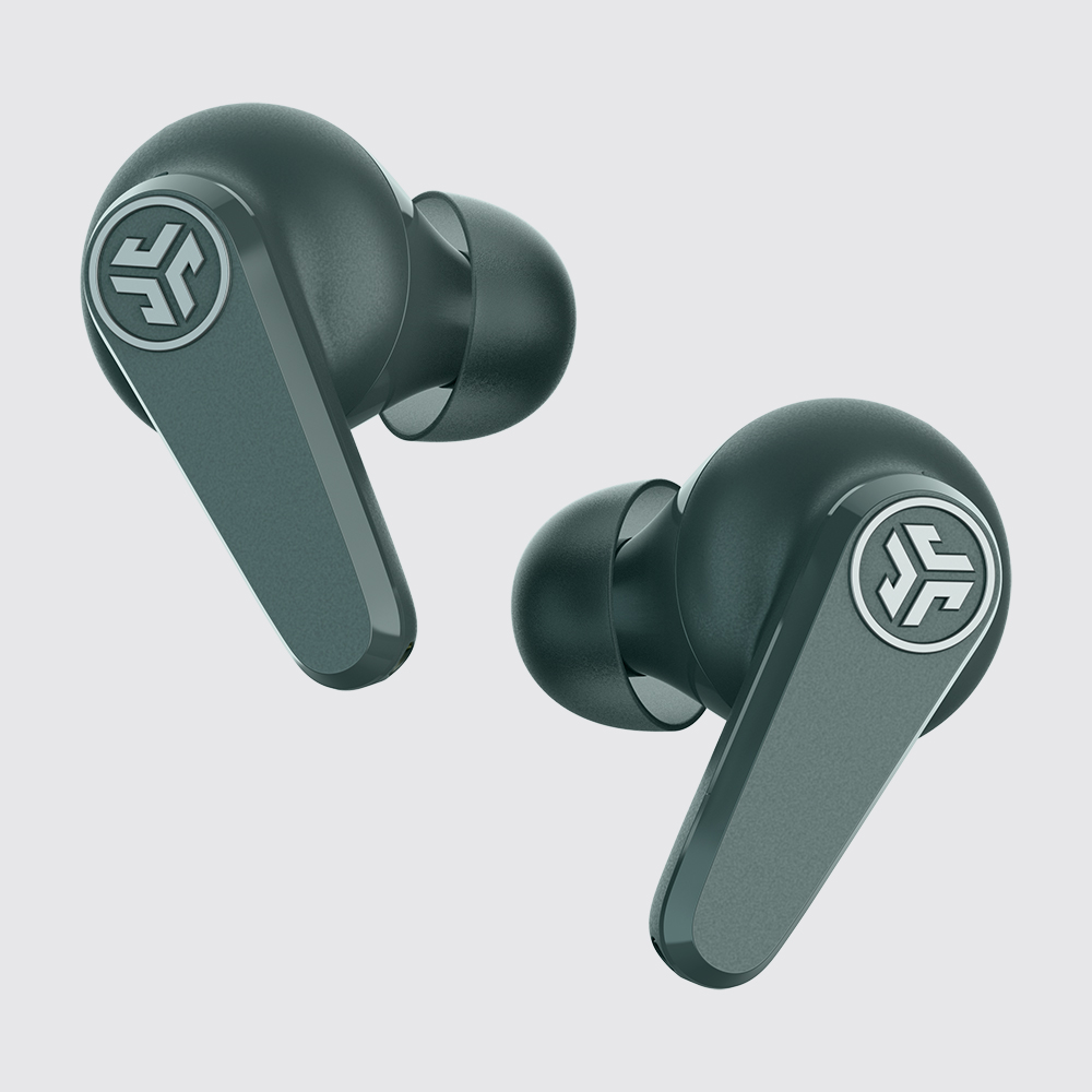 Szałwiowe słuchawki JLab Go Pods ANC.