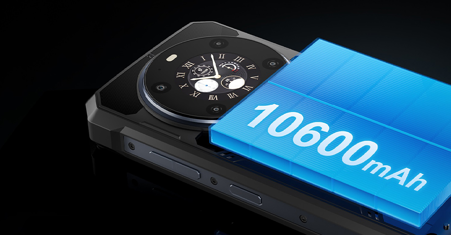 Grafika przedstawiająca baterię telefonu Fossibot F109S.