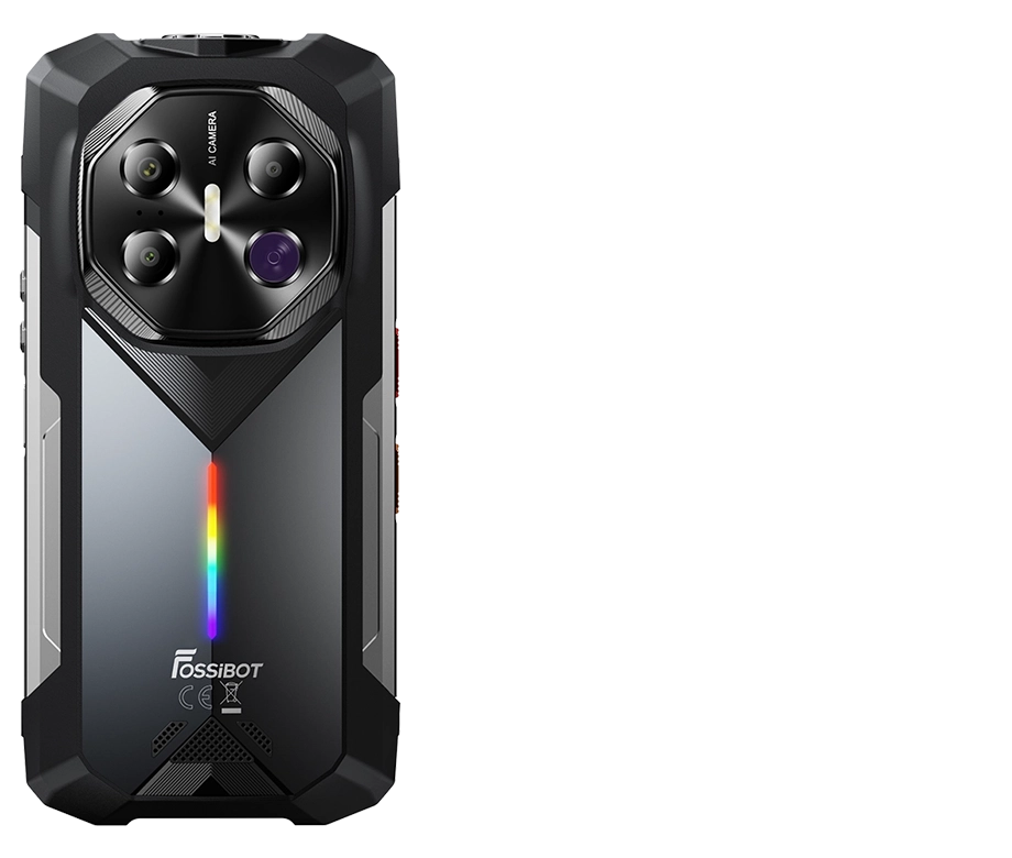 Tył smartfona Fossibot F113 5G.