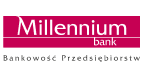 Logo Millenium Bankowość Przedsiębiorstw.