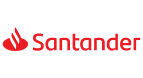 Logo banku Santander.