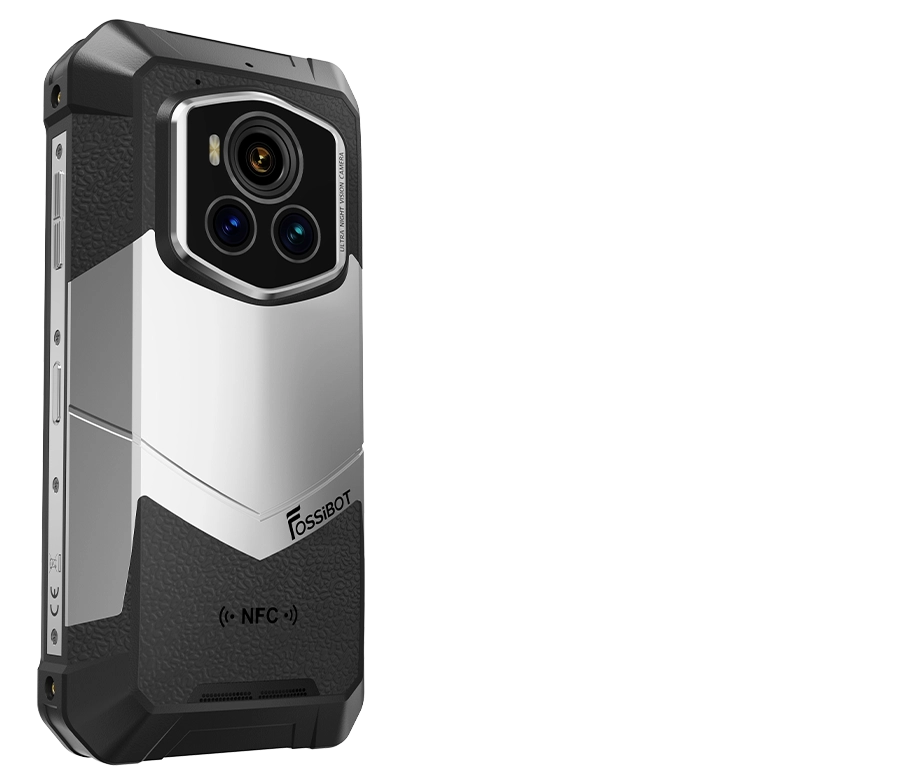 Tył telefonu Fossibot F107 Pro.