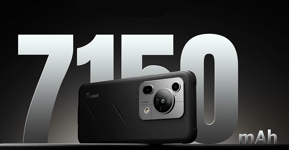 Grafika ilustrująca mocną baterią smartfona F112 Pro 5G