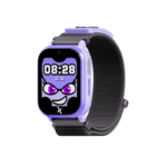 Zestaw Smartwatch Kiddo 2 FW49 Fioletowy + pasek płatniczy Maxcom Pay