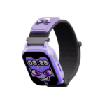 Zestaw Smartwatch Kiddo 2 FW49 Fioletowy + pasek płatniczy Maxcom Pay