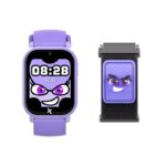 Zestaw Smartwatch Kiddo 2 FW49 Fioletowy + pasek płatniczy Maxcom Pay