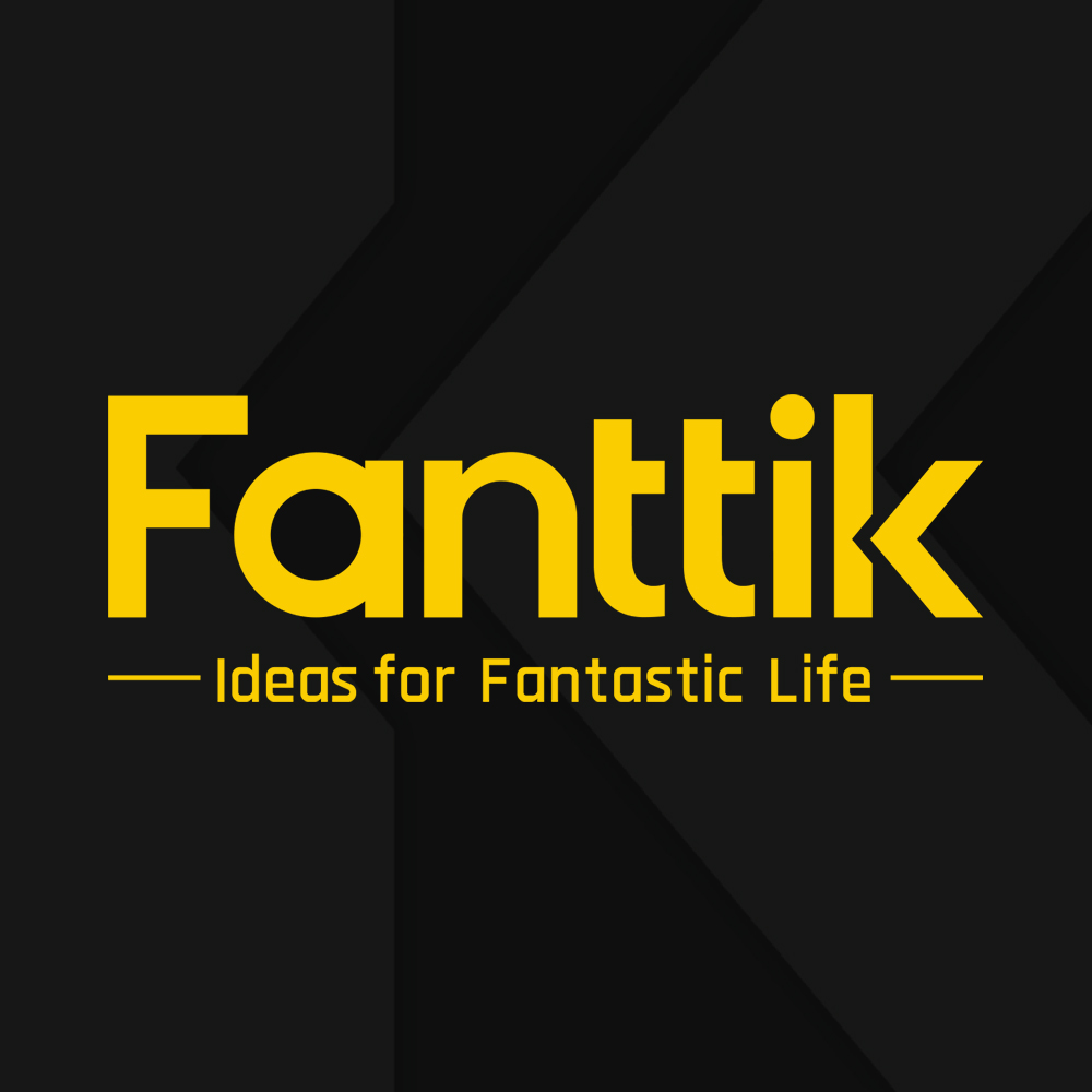 Baner mobilny hero z logo Fanttik