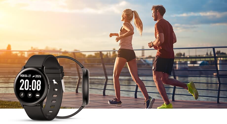 Smartwatch FW32 Neon Różowy