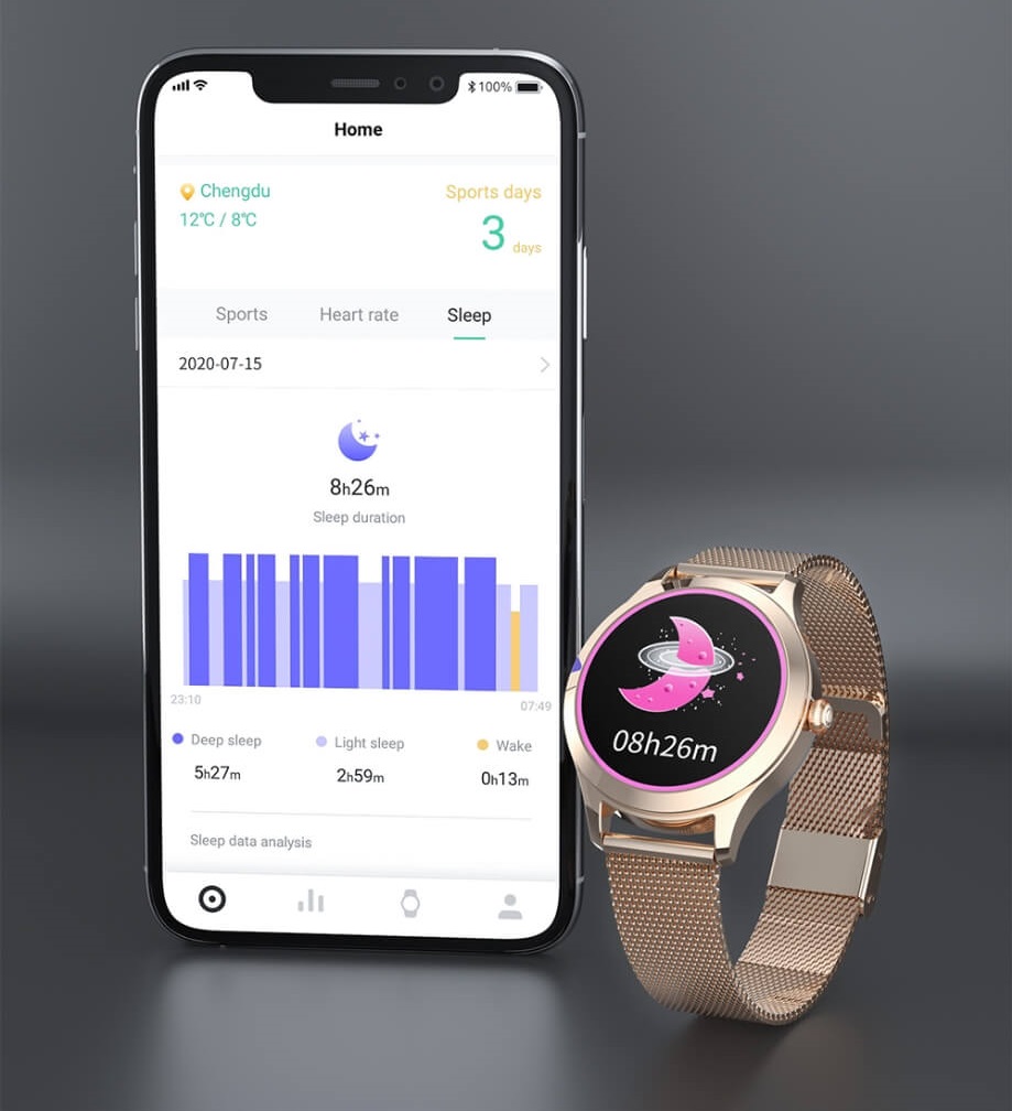 Smartwatch FW42 Gold