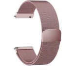 Pasek 20mm metal różowy