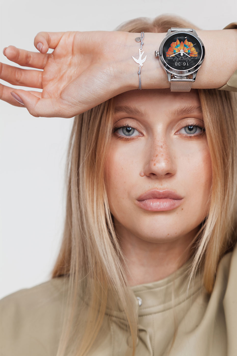 Smartwatch FW42 Silver