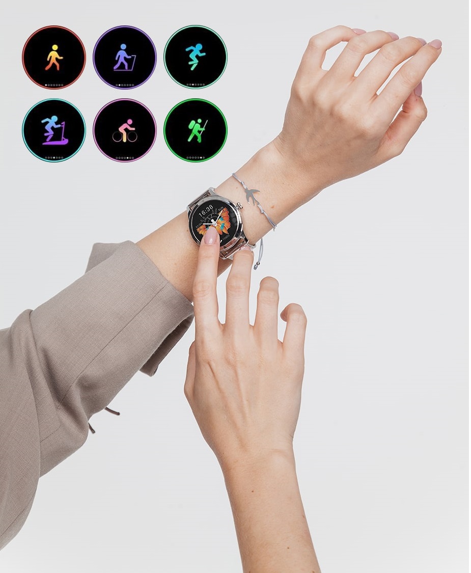 Smartwatch FW42 Silver