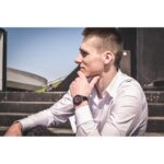 Smartwatch FW48 Vanad Satin Czarny
