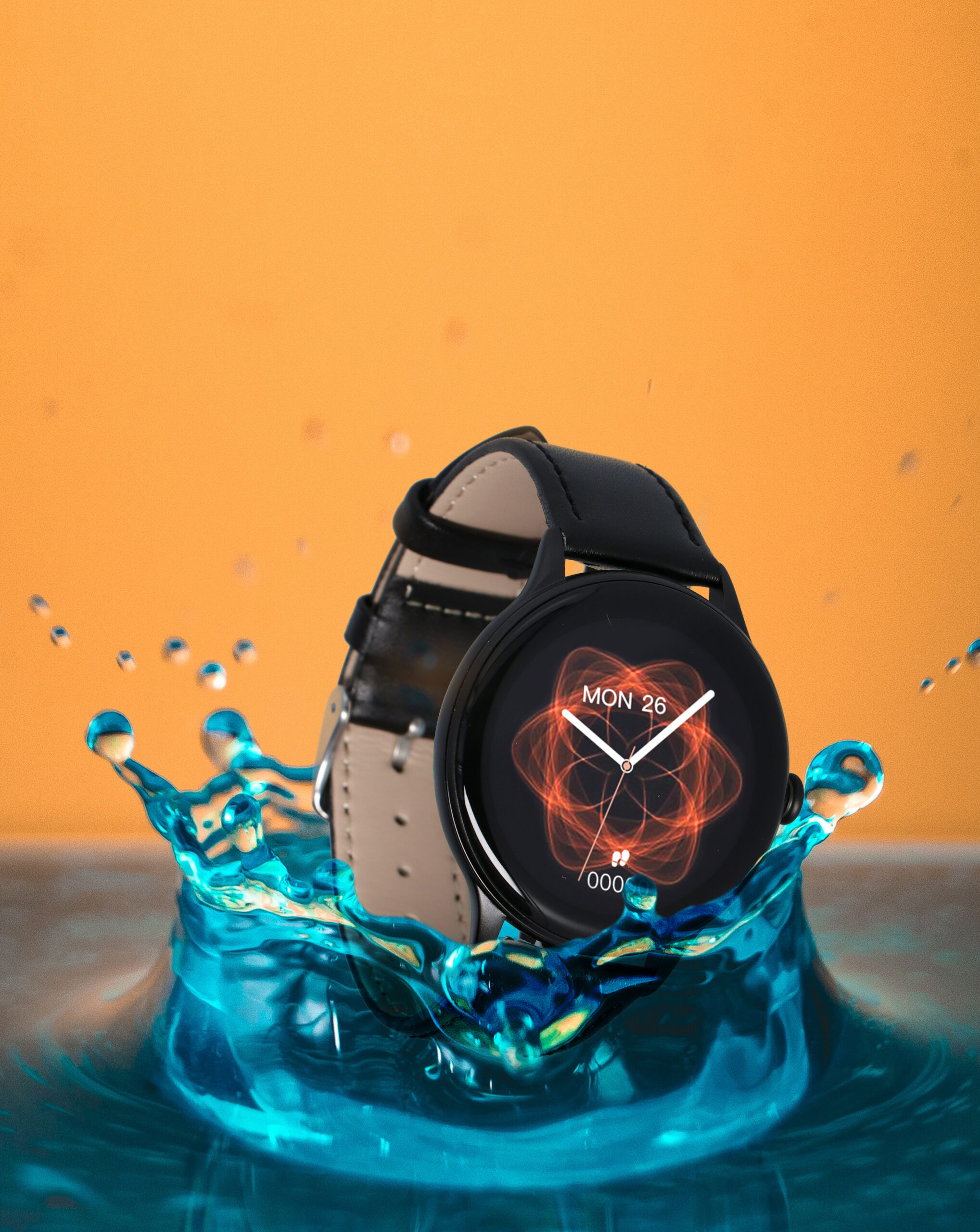 Smartwatch FW48 Vanad Satin Czarny