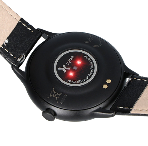Smartwatch FW48 Vanad Satin Czarny