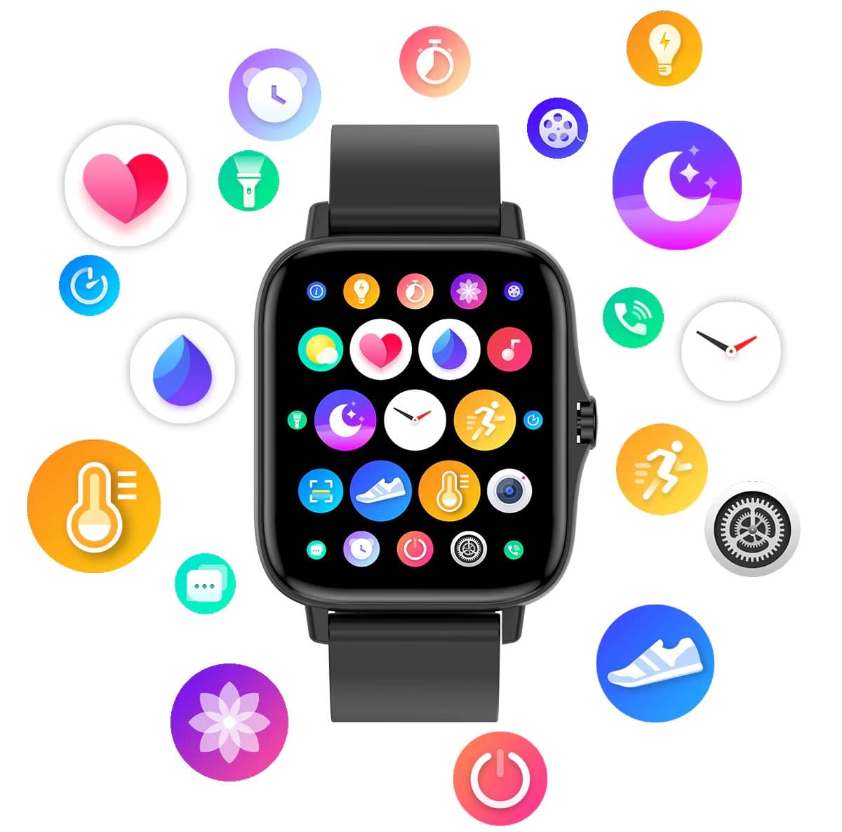 Smartwatch FW55 Aurum PRO Srebrny