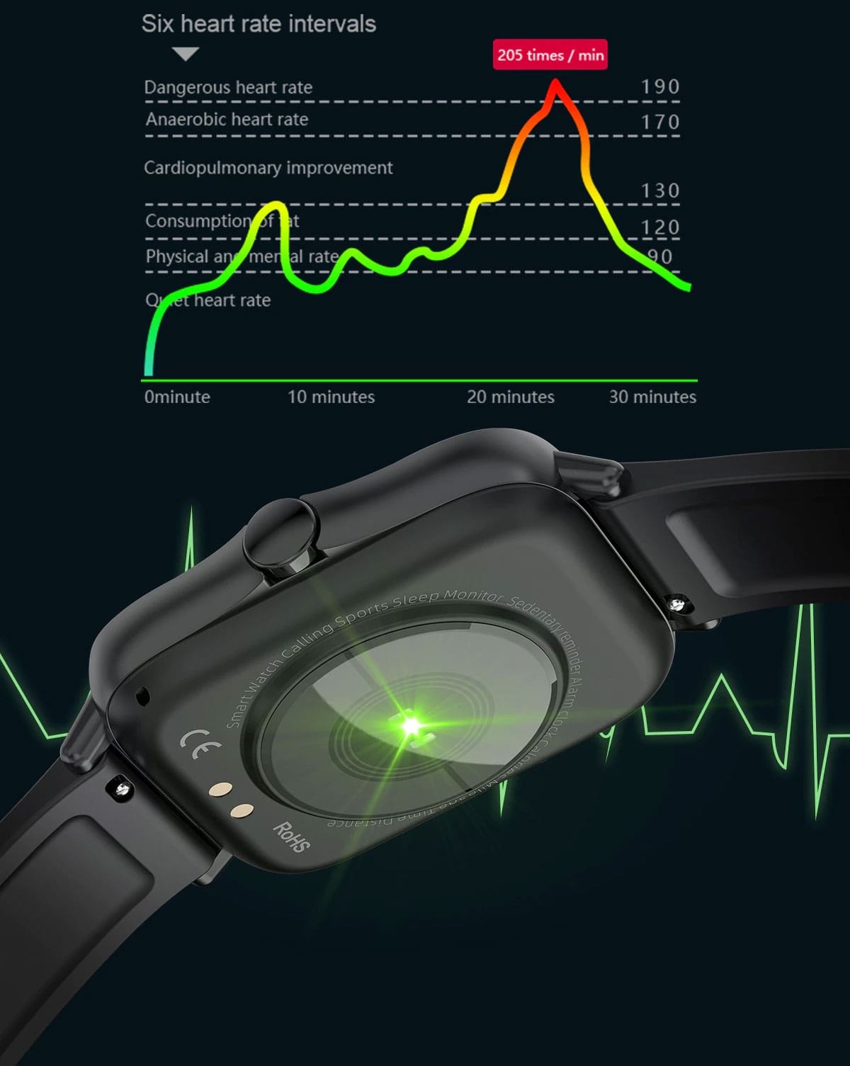 Smartwatch FW55 Aurum PRO Srebrny