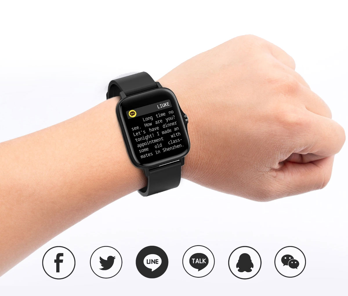 Smartwatch FW55 Aurum PRO Srebrny