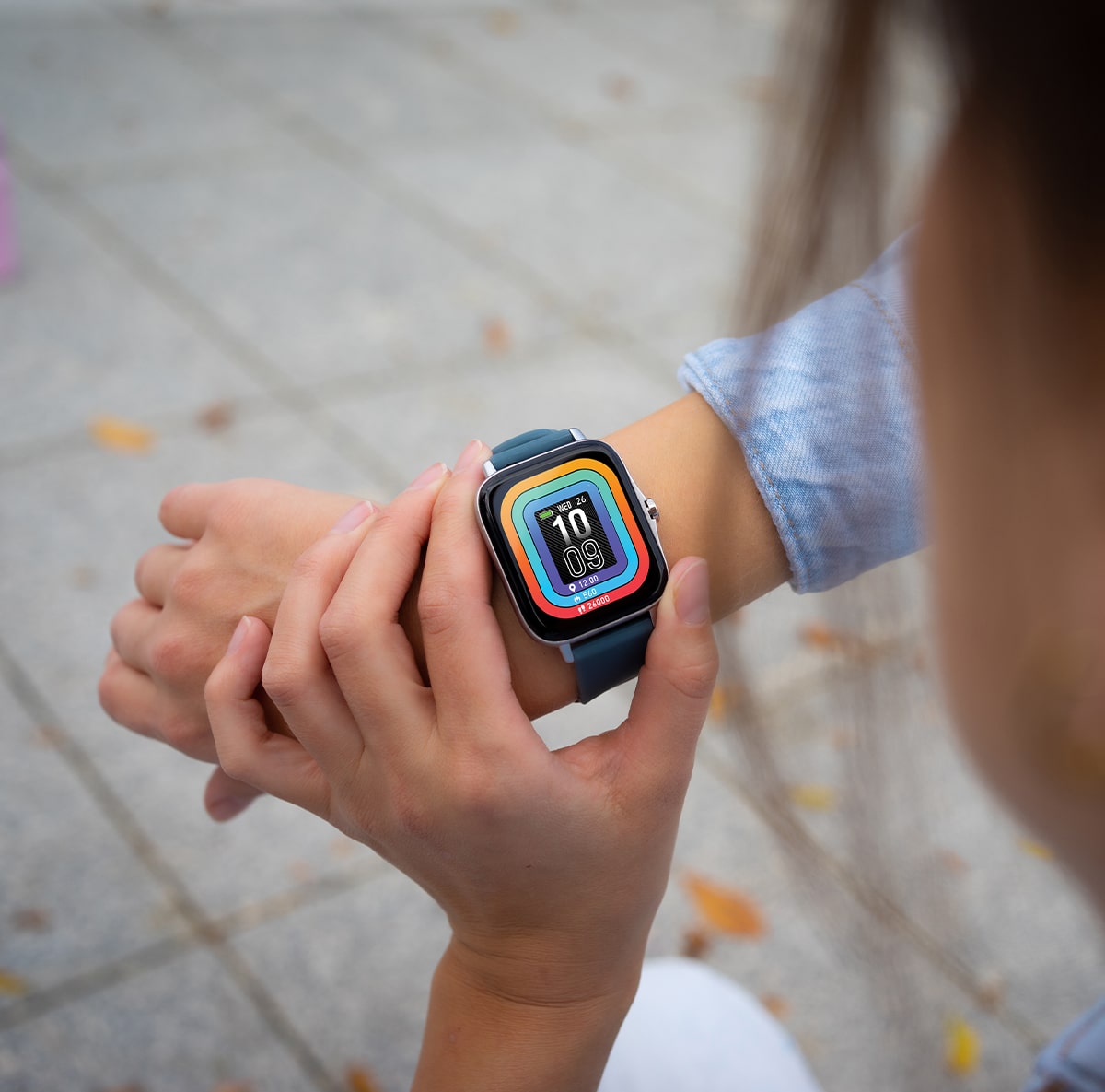 Smartwatch FW55 Aurum PRO Srebrny