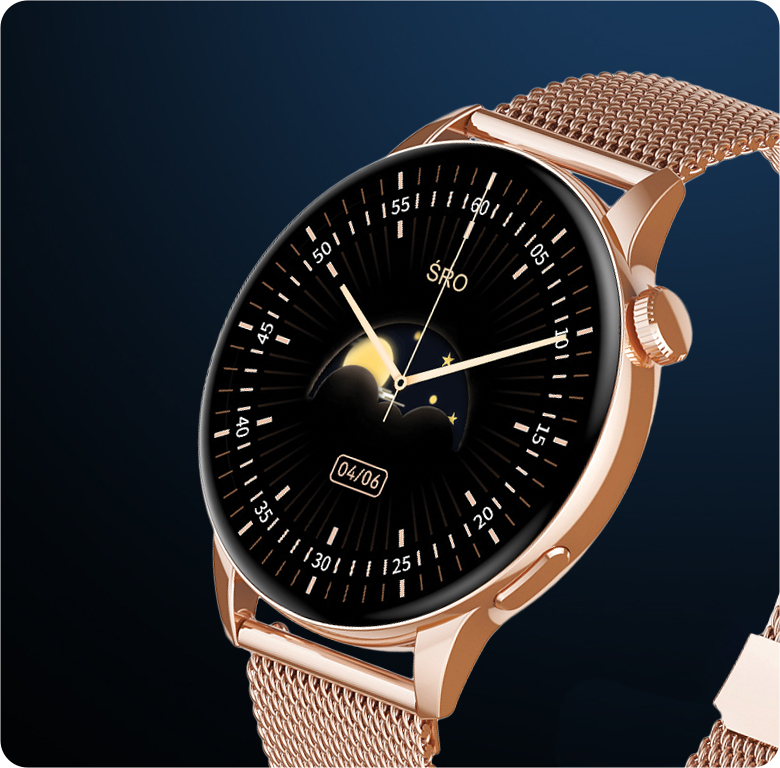 Smartwatch FW58 Vanad Pro Czarny