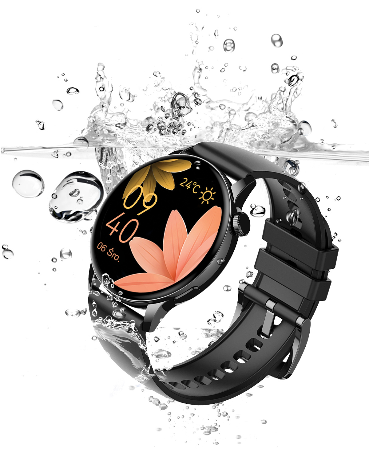 Smartwatch FW58 Vanad Pro Czarny
