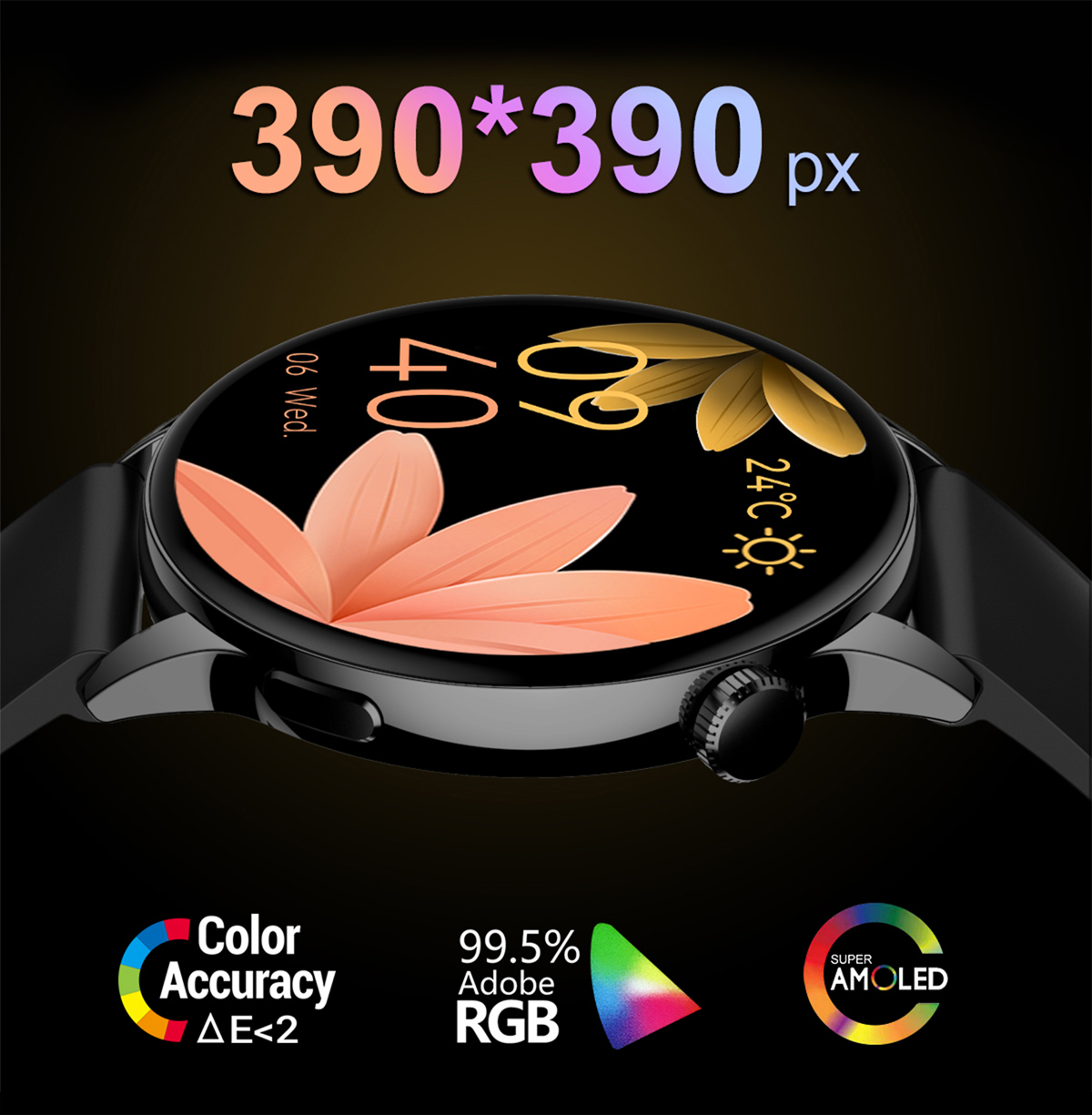 Smartwatch FW58 Vanad Pro Czarny