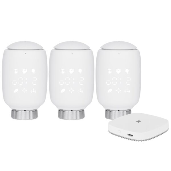 ZESTAW SMART HOME BRAMKA ZIGBEE + 3 x GŁOWICA ZIGBEE