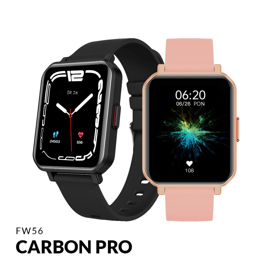 Smartwatch FW56 Carbon Pro Złoty