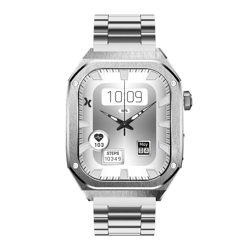 Smartwatch Maxcom FW65 Iron S Srebrny