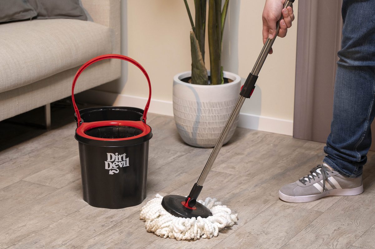 Mop obrotowy Dirt Devil Szary