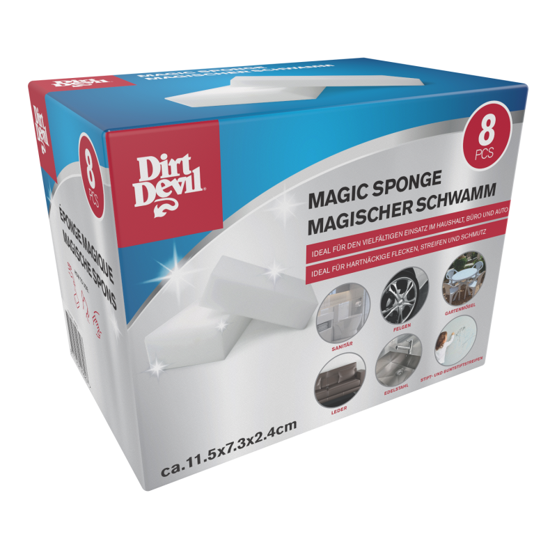 Zestaw magicznych gąbek Dirt Devil 8 szt