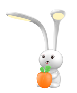 Lampka biurkowa LED ML4910 Charlie z lampką nocną Biała