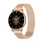 Zestaw Time&Aroma - Smartwatch Ecowatch3 Złoty + świeca Sunnysmell