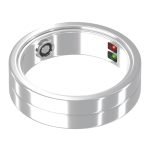 Smart ring Maxcom mRing MR100 srebrny