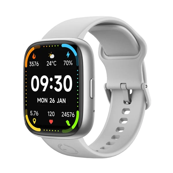 Smartwatch Ecowatch6 Srebrny