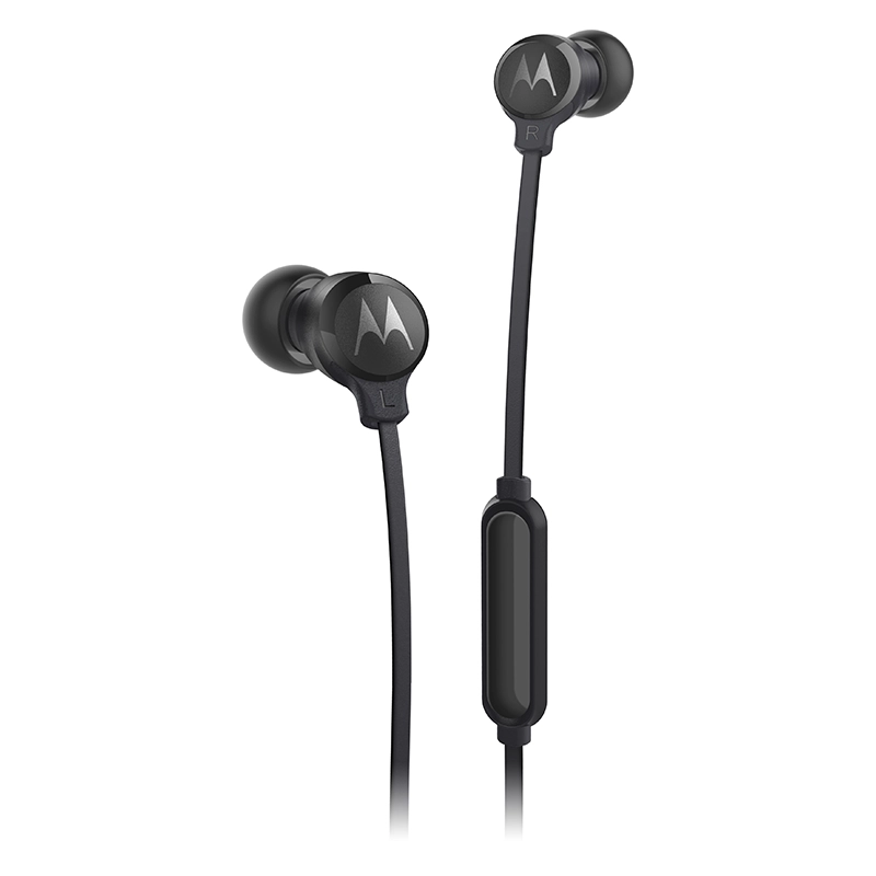 Słuchawki douszne z mikrofonem Motorola EARBUDS 3S Black